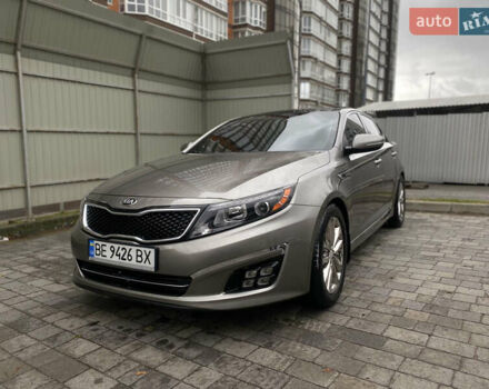 Серый Киа Оптима, объемом двигателя 2 л и пробегом 88 тыс. км за 13200 $, фото 1 на Automoto.ua