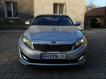 Серый Киа Оптима, объемом двигателя 2 л и пробегом 210 тыс. км за 7900 $, фото 1 на Automoto.ua
