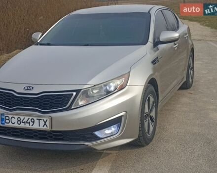 Сірий Кіа Оптіма, об'ємом двигуна 2.36 л та пробігом 220 тис. км за 9300 $, фото 1 на Automoto.ua