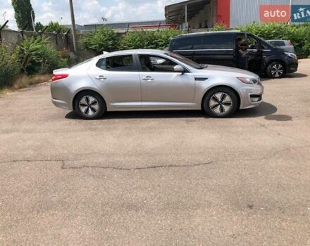 Серый Киа Оптима, объемом двигателя 2.36 л и пробегом 165 тыс. км за 10700 $, фото 1 на Automoto.ua