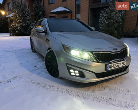 Серый Киа Оптима, объемом двигателя 2.4 л и пробегом 240 тыс. км за 9500 $, фото 1 на Automoto.ua