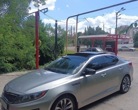 Сірий Кіа Оптіма, об'ємом двигуна 2 л та пробігом 156 тис. км за 10000 $, фото 1 на Automoto.ua