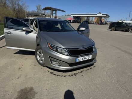 Серый Киа Оптима, объемом двигателя 2.4 л и пробегом 320 тыс. км за 7500 $, фото 1 на Automoto.ua