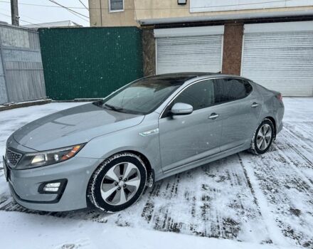 Серый Киа Оптима, объемом двигателя 2.4 л и пробегом 185 тыс. км за 12000 $, фото 1 на Automoto.ua