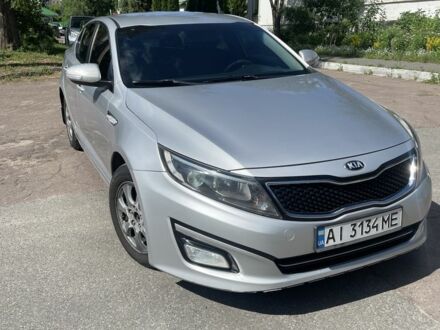 Сірий Кіа Оптіма, об'ємом двигуна 2 л та пробігом 381 тис. км за 6500 $, фото 1 на Automoto.ua