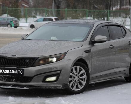 Серый Киа Оптима, объемом двигателя 2.4 л и пробегом 210 тыс. км за 10300 $, фото 1 на Automoto.ua