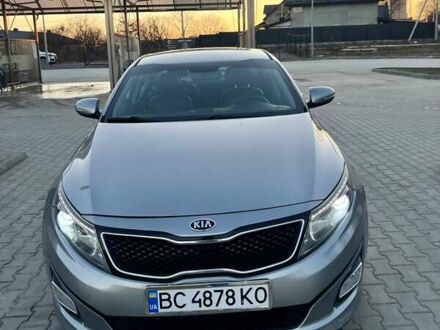 Киа Оптима 2014 в Львове на Automoto.ua Серый Киа Оптима, объемом двигателя 2.36 л и пробегом 194 тыс. км за 9300 $, фото 1 на Automoto.ua