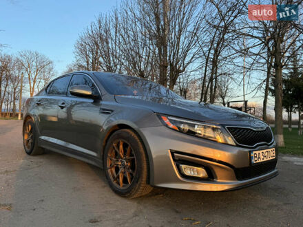 Киа Оптима 2014 в Новоархангельске на Automoto.ua Серый Киа Оптима, объемом двигателя 2.36 л и пробегом 140 тыс. км за 10000 $, фото 1 на Automoto.ua