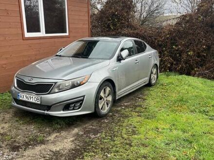 Серый Киа Оптима, объемом двигателя 2.36 л и пробегом 195 тыс. км за 9500 $, фото 1 на Automoto.ua