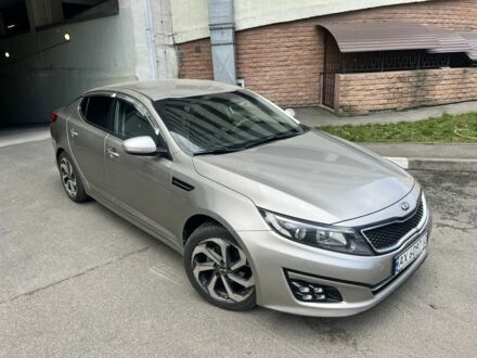 Кіа Оптіма 2014 у Києві на Automoto.ua Сірий Кіа Оптіма, об'ємом двигуна 2 л та пробігом 260 тис. км за 11650 $, фото 1 на Automoto.ua
