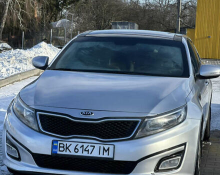 Серый Киа Оптима, объемом двигателя 2.4 л и пробегом 142 тыс. км за 8900 $, фото 1 на Automoto.ua