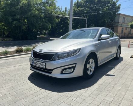 Серый Киа Оптима, объемом двигателя 2 л и пробегом 250 тыс. км за 9500 $, фото 1 на Automoto.ua