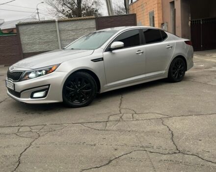 Серый Киа Оптима, объемом двигателя 2.4 л и пробегом 160 тыс. км за 10200 $, фото 1 на Automoto.ua