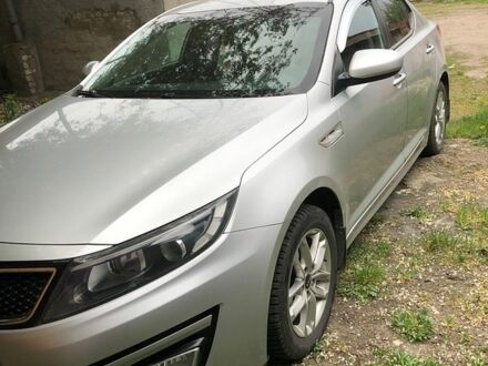 Серый Киа Оптима, объемом двигателя 2 л и пробегом 153 тыс. км за 10399 $, фото 1 на Automoto.ua