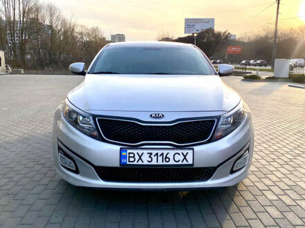 Кіа Оптіма 2015 у Хмельницькому на Automoto.ua Сірий Кіа Оптіма, об'ємом двигуна 2.4 л та пробігом 78 тис. км за 11400 $, фото 1 на Automoto.ua