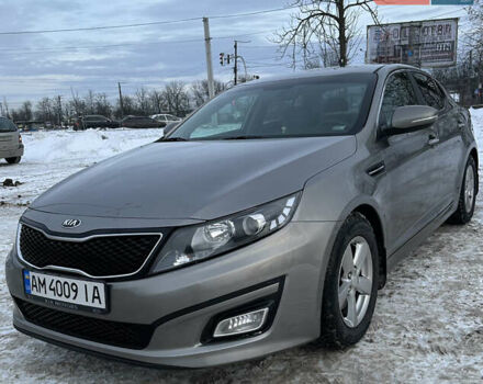 Серый Киа Оптима, объемом двигателя 2.36 л и пробегом 190 тыс. км за 10000 $, фото 1 на Automoto.ua
