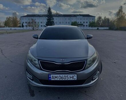 Серый Киа Оптима, объемом двигателя 2.4 л и пробегом 160 тыс. км за 8786 $, фото 1 на Automoto.ua