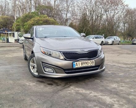 Сірий Кіа Оптіма, об'ємом двигуна 2.4 л та пробігом 142 тис. км за 10500 $, фото 1 на Automoto.ua