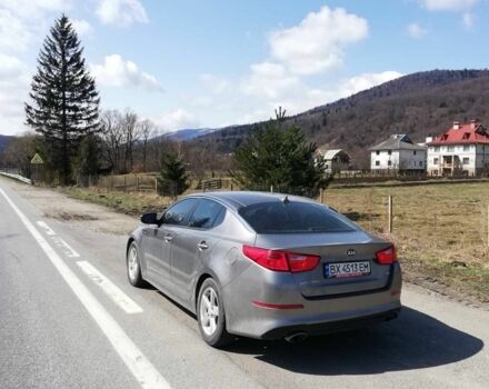 Серый Киа Оптима, объемом двигателя 2.4 л и пробегом 97 тыс. км за 9300 $, фото 1 на Automoto.ua