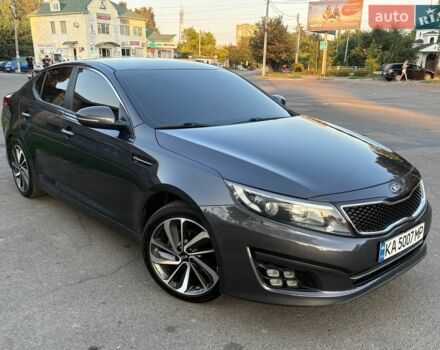 Сірий Кіа Оптіма, об'ємом двигуна 2 л та пробігом 170 тис. км за 11500 $, фото 1 на Automoto.ua