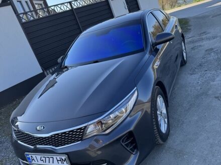 Кіа Оптіма 2015 у Белой Церкве на Automoto.ua Сірий Кіа Оптіма, об'ємом двигуна 2 л та пробігом 221 тис. км за 11900 $, фото 1 на Automoto.ua