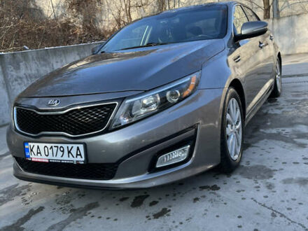 Киа Оптима 2015 в Киеве на Automoto.ua Серый Киа Оптима, объемом двигателя 2.4 л и пробегом 160 тыс. км за 10900 $, фото 1 на Automoto.ua