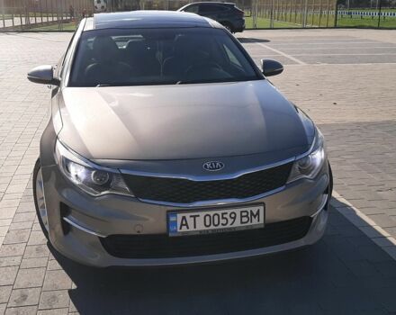 Серый Киа Оптима, объемом двигателя 2.4 л и пробегом 173 тыс. км за 12000 $, фото 1 на Automoto.ua
