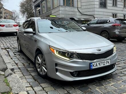 Сірий Кіа Оптіма, об'ємом двигуна 2.4 л та пробігом 120 тис. км за 13000 $, фото 1 на Automoto.ua