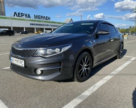 Серый Киа Оптима, объемом двигателя 2 л и пробегом 380 тыс. км за 13900 $, фото 1 на Automoto.ua