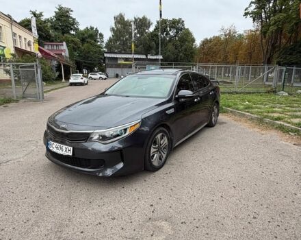 Серый Киа Оптима, объемом двигателя 2 л и пробегом 200 тыс. км за 12400 $, фото 1 на Automoto.ua