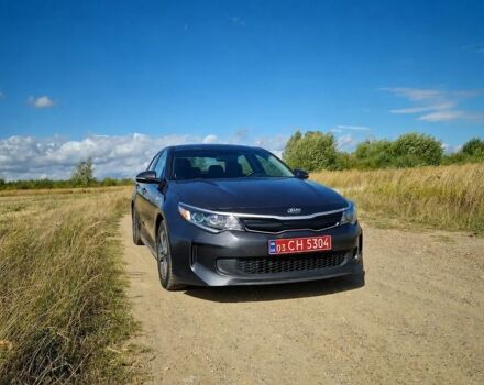 Серый Киа Оптима, объемом двигателя 2 л и пробегом 140 тыс. км за 10050 $, фото 1 на Automoto.ua