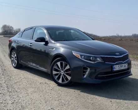 Серый Киа Оптима, объемом двигателя 2 л и пробегом 143 тыс. км за 12300 $, фото 1 на Automoto.ua