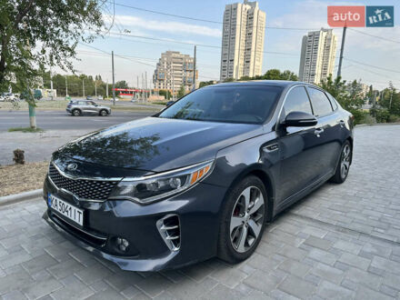 Киа Оптима 2017 в Днепре (Днепропетровске) на Automoto.ua Серый Киа Оптима, объемом двигателя 2 л и пробегом 159 тыс. км за 12999 $, фото 1 на Automoto.ua