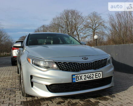 Серый Киа Оптима, объемом двигателя 2.4 л и пробегом 128 тыс. км за 11950 $, фото 1 на Automoto.ua