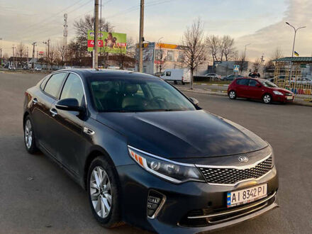 Киа Оптима 2017 в Буче на Automoto.ua Серый Киа Оптима, объемом двигателя 2.36 л и пробегом 117 тыс. км за 12300 $, фото 1 на Automoto.ua