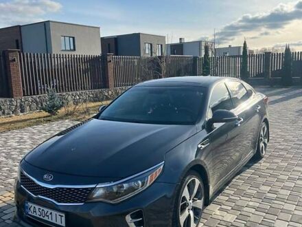 Серый Киа Оптима, объемом двигателя 2 л и пробегом 163 тыс. км за 12000 $, фото 1 на Automoto.ua