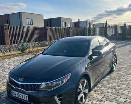 Серый Киа Оптима, объемом двигателя 2 л и пробегом 163 тыс. км за 12000 $, фото 1 на Automoto.ua
