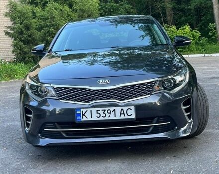 Серый Киа Оптима, объемом двигателя 2 л и пробегом 145 тыс. км за 9600 $, фото 1 на Automoto.ua