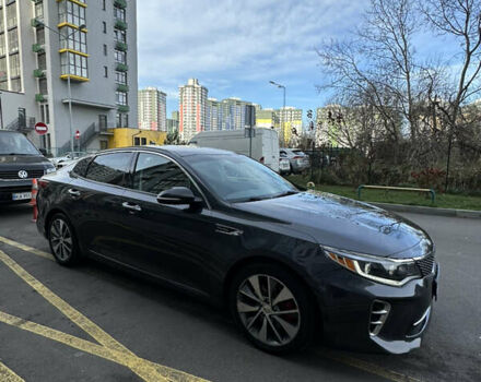 Сірий Кіа Оптіма, об'ємом двигуна 2 л та пробігом 142 тис. км за 10800 $, фото 1 на Automoto.ua