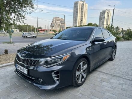 Серый Киа Оптима, объемом двигателя 2 л и пробегом 159 тыс. км за 12400 $, фото 1 на Automoto.ua