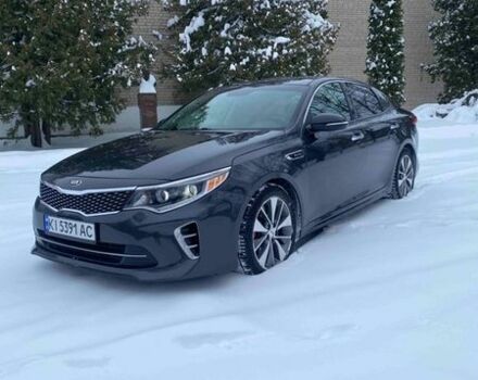 Сірий Кіа Оптіма, об'ємом двигуна 2 л та пробігом 145 тис. км за 12499 $, фото 1 на Automoto.ua