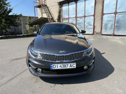 Серый Киа Оптима, объемом двигателя 2 л и пробегом 163 тыс. км за 14000 $, фото 1 на Automoto.ua