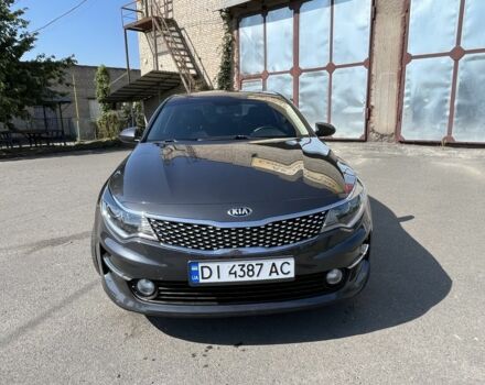 Серый Киа Оптима, объемом двигателя 2 л и пробегом 163 тыс. км за 14000 $, фото 1 на Automoto.ua