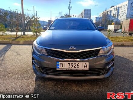 Серый Киа Оптима, объемом двигателя 2.4 л и пробегом 144 тыс. км за 10000 $, фото 1 на Automoto.ua