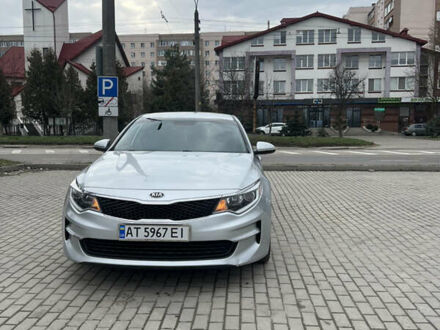Киа Оптима 2017 в Ивано-Франковске на Automoto.ua Серый Киа Оптима, объемом двигателя 2.4 л и пробегом 107 тыс. км за 10500 $, фото 1 на Automoto.ua