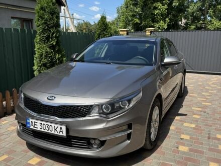 Серый Киа Оптима, объемом двигателя 2.4 л и пробегом 185 тыс. км за 8500 $, фото 1 на Automoto.ua