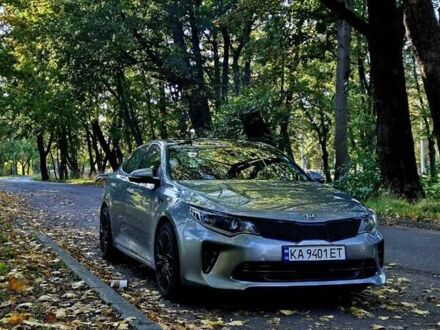 Серый Киа Оптима, объемом двигателя 2.4 л и пробегом 101 тыс. км за 13500 $, фото 1 на Automoto.ua
