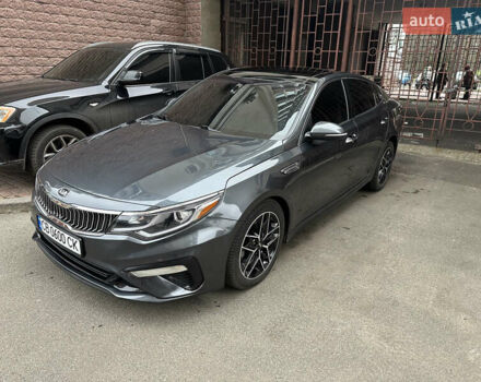 Серый Киа Оптима, объемом двигателя 2.36 л и пробегом 90 тыс. км за 15600 $, фото 1 на Automoto.ua