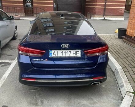 Синий Киа Оптима, объемом двигателя 2.4 л и пробегом 200 тыс. км за 14000 $, фото 18 на Automoto.ua