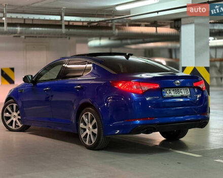 Синий Киа Оптима, объемом двигателя 2 л и пробегом 300 тыс. км за 8400 $, фото 4 на Automoto.ua